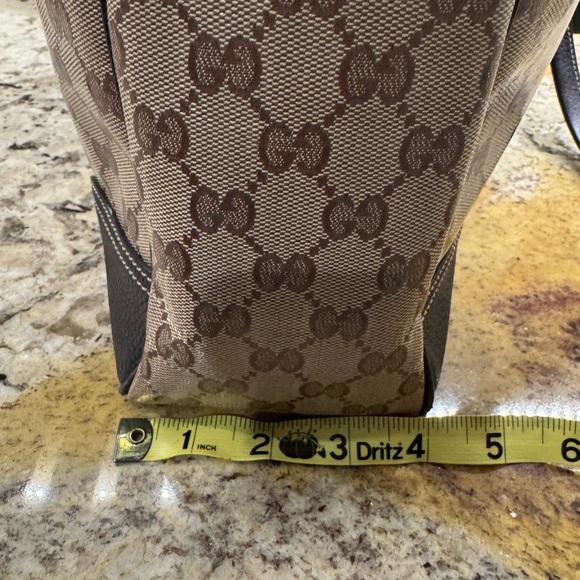 GUCCI GG monogrammed crystal shoulder tote bag - Picture 10 of 15